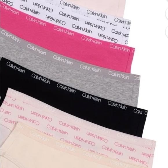 NEW Calvin Klein Girls' Bikini Underwear 7-Pack - Picture 3 of 3